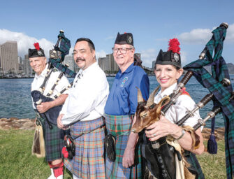 It’s high time for bagpipes and games